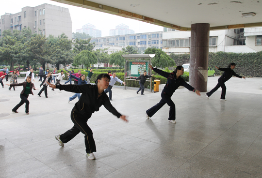 第三分公司广播操阵容